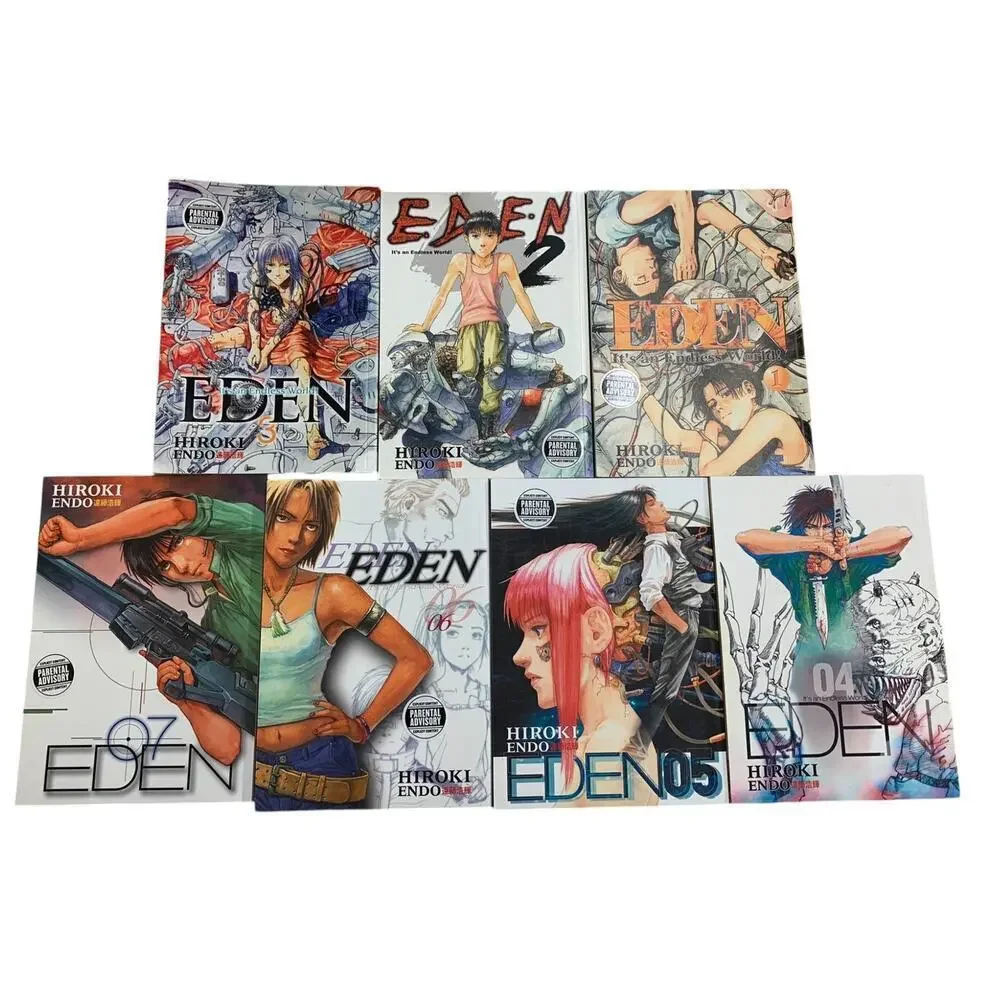 Eden Its an‎ Endless World! Manga English Vol. 1-7 Hiroki Endo